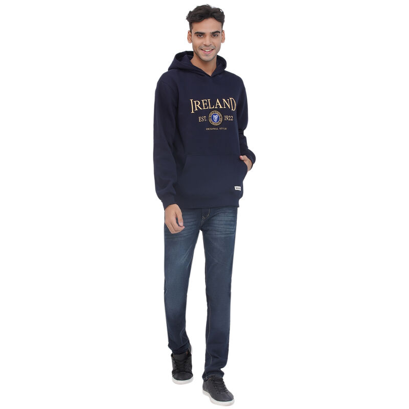 Ireland Stamps Hoodie Navy